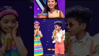 Pihu and avirbhav beautiful😍❤ moments Shorts SuperstarSinger S03EP36 KumarSanu viralshorts [upl. by Blanchette]