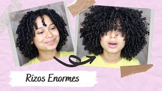 10 Tips para RIZOS con más VOLUMEN sin frizz  ¡ Cabello enorme  🌴 [upl. by Alidis]