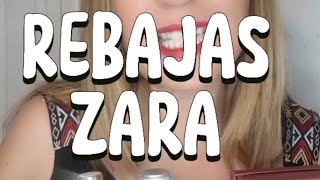 REBAJAS ZARA QUE COMPRAR [upl. by Derraj]