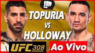 🔴 UFC 308 AO VIVO  LIVE  UFC 308 ILIA TOPURIA vs MAX HOLLOWAY [upl. by Ellekcim]