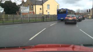 Sainsburys Roundabout Slough Driving From Langley A4 to Third Exit Right towards Uxbridge route [upl. by Harness]