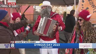 Kenny helps kick off Dyngus Day festivities [upl. by Anayd]