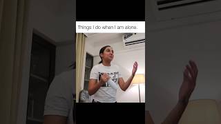 Things I do when I am alone  Prajakta Koli mostlysane ytshort relatable [upl. by Idelle7]