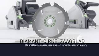 Diamantcirkelzaagblad voor TS 55 R  TSC 55  Festool [upl. by Karim367]