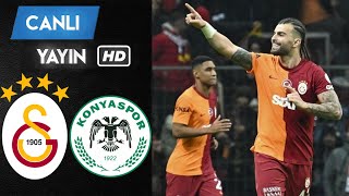 🔴GALATASARAY  KONYASPOR MAÇI CANLI İZLE [upl. by Otrebmuh]