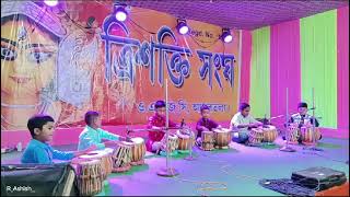 shiv tandav stotram tabla cover ArnabSubhadeepKushalEtihashAyush Joydeep [upl. by Encrata]