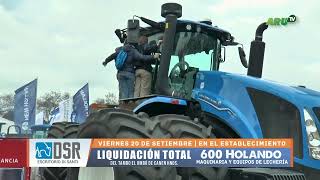 Expo Rural Prado 2024  El tractor más grande [upl. by Elleb]