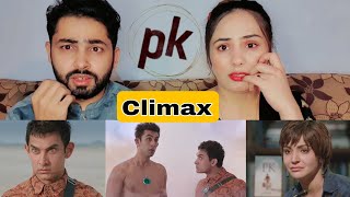 Pk Movie Last Part Pakistani Reaction Part 14 Amir Khan Sayki Reaction [upl. by Abdella]