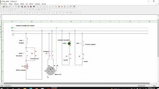 Enclavamiento de contactorCadeSIMUschematic [upl. by Burnside]