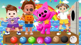 Baby Shark Learns Colors  CoComelon Nursery Rhymes amp Kids Songs [upl. by Dami]