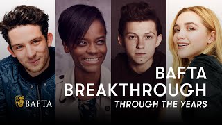 Tom Holland Florence Pugh Letitia Wright and more  BAFTA Breakthrough through the years [upl. by Lemrahc]