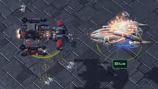 BATTLECRUISER vs ALL UNITS STARCRAFT 2 [upl. by Pierrepont]