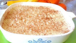 CREAMY CREAMED RICE PUDDING RECIPE  Gregs Kitchen [upl. by Sussna64]