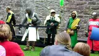 French Taunting at Doune Castle The First Farewell Monty Python Day [upl. by Ewen593]