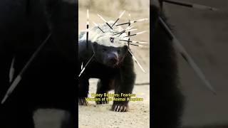 Honey Badger Fearless and Unstoppable  Short Animals Video  Honey Badger Facts [upl. by Cram]