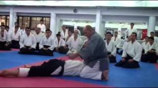 Sankyo Suwari Waza Shomen Uchi  Nebi VURAL Sensei Aikido tekniği videosu [upl. by Giamo942]