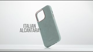 Luriax  Alcantara® suede iPhone case amp accessories [upl. by Noivax]