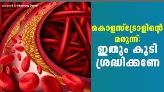 Tips Cholestrol Medicine✅ മരുന്നിന്റെ കൂടെ ശ്രദ്ധിക്കുക  Medicine Information 😍 [upl. by Ayian]