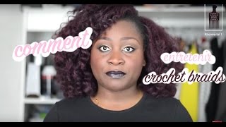 Comment entretenir les Crochets Braids   Coiffure Protectrice [upl. by Akeit]