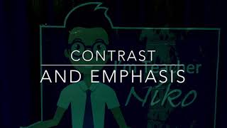 Contrast and Emphasis types of contrast [upl. by Snehpets]