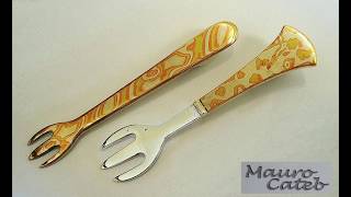 Mokume Gane Fork [upl. by Aivatco867]