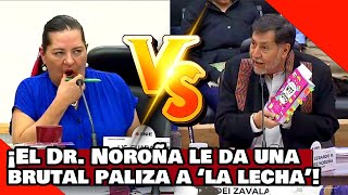 ¡VEAN ¡BRUTAL ¡El Dr NOROÑA le DA UNA DURA PALIZA a ‘La LECHA’ TADDEI por PUBLICAR LIBROS BASURA [upl. by Tandie]