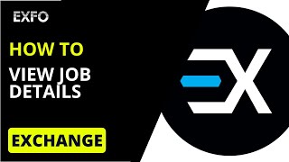 Exchange View job details  HowTo [upl. by Nohcim]