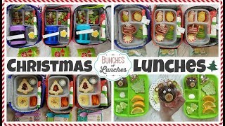 Christmas School Lunch Ideas for KIDS  JK K 1st grade 2nd Grade  🎄 Bunches of Lunches [upl. by Filippa]