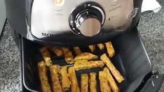 Berinjela na Air fryer crocante fácil de fazer e deliciosa [upl. by Yardna]