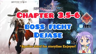 REVIVED WITCH Chapter 356 Boss fight Dejase amp SPOILER ALERT [upl. by Steinke]