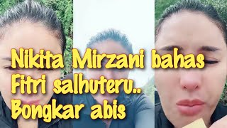 Nikita Mirzani bilang Fitri salhuteru bikin anaknya nangis [upl. by Griswold52]