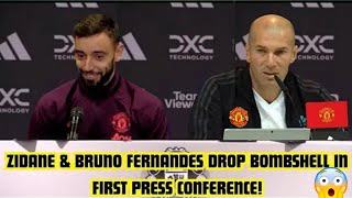 🔥ITS OFFICIAL🚨Zidane representing United at the press conference।Man Utd news [upl. by Alyce]