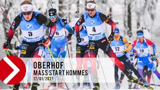 MASS START HOMMES  OBERHOF 2021 [upl. by Middendorf]