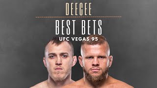 BEST BETS for UFC Vegas 95  Marcin Tybura vs Sergei Spivak 2 [upl. by Woothen826]