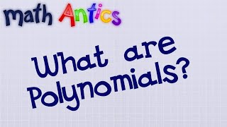 Algebra Basics What Are Polynomials  Math Antics [upl. by Sopher598]