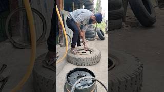 Tyre Rene nozzle push coronaviralvideo shortsvideo nozzletires car tyre rajutyreripiarig120 [upl. by Ferino]