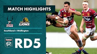 Bunnings NPC 2022  Round 5 Highlights  Southland v Wellington [upl. by Weinberg238]