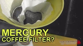 Will MERCURY Flow Through FILTER PAPER Hg [upl. by Saimon]