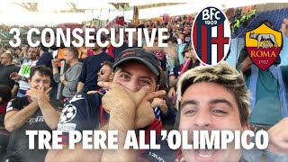 Roma  BOLOGNA 23  TRE PERE ALLOLIMPICO E SI GODE  Stadio Live Reaction [upl. by Roslyn]