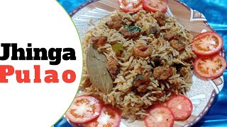 Jhinga Pulao Recipe  Prawns pulao Recipe  Jhinga Pulao Banane Ka Tarika khanakhazana jhingapulao [upl. by Eneles]