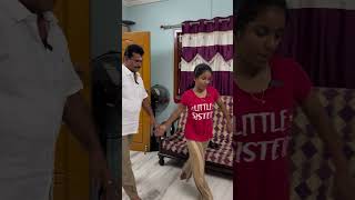 சுட்டி மகள் அப்பாவி அப்பா 🤣🤣sriaranganfamily shortsfeed trendingshorts [upl. by Drice]