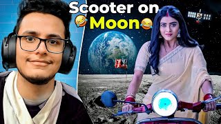 She Went to Moon on Scooter😂 Indian TV Serials are so Stupid [upl. by Janerich]