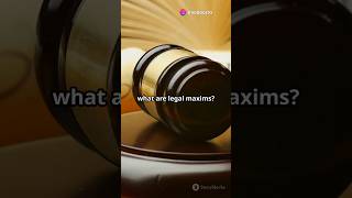 Legal Maxims Meaning and importance shorts legalmaxims meaning important law [upl. by Quent447]