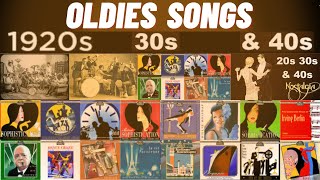 BEST OF OLDIES SONGS 1920s 30s 40s PART 2 [upl. by Gussy87]