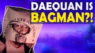 DAEQUAN IS BAGMAN  DEFENSE AGAINST STREAM SNIPERS  HIGH KILL FUNNY GAME Fortnite Battle Royale [upl. by Amir]