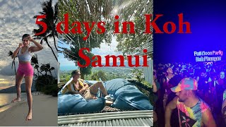 5 days in Koh Samui Thailand in December  Peak Season  British travellers [upl. by Ahsea386]