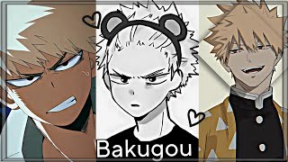 Bakugou Katsuki edits compilation 💥 p2  ♡♡♡ [upl. by Bradman223]