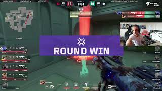 FNS Impressed TenZ Displaying Insane Flicks today in PRX vs SEN VCT [upl. by Aribold348]