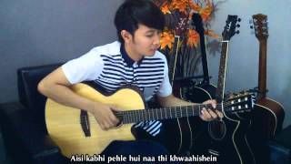 Chahun Main Ya Naa Aashiqui 2 Nathan Fingerstyle Cover  Aditya Roy Kapur Shraddha Kapoor [upl. by Enyawad]