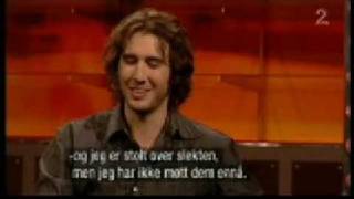 Josh Groban Senkveld  Interview [upl. by Bumgardner840]